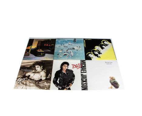 LP Records, approximately one hundred and fifty albums of mainly 1980s Pop / MOR with artists including Madonna, Michael Jack