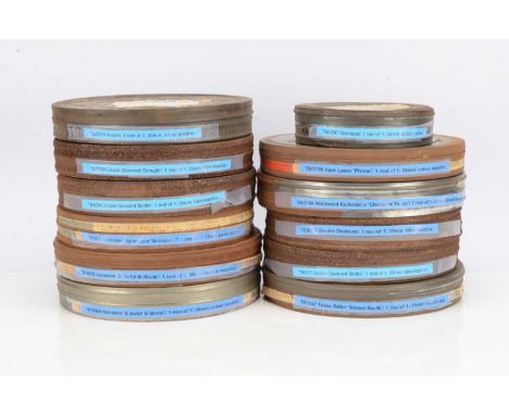 Beer Commercials / 35mm Films, twelve Beer 35mm Film short Commercials b/w & colour negative separate optical soundtrack incl