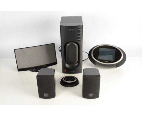 Bose / Sony Systems plus, Bose SoundDock Digital Music System with remote and instruction booklet, Sony Active Speaker System