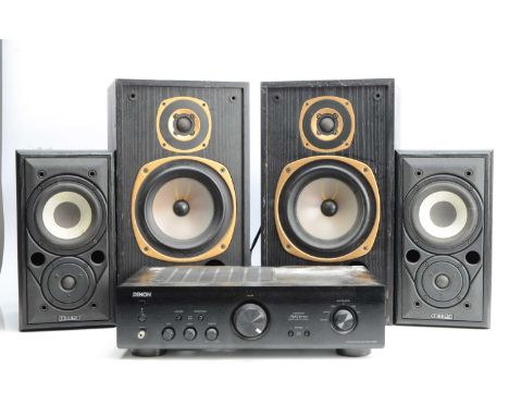 Denon Amp / Tannoy and Mission Speakers, Denon Integrated Amplifier PMA-720AE s/n AFM12170625740 single push pull circuit, to