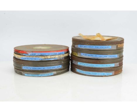 16mm Documentary Films, seventeen 16mm Mixed subject Documentaries 1960/70s colour positive / negative separate optical sound