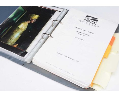 Christopher Lee / The Tomorrow People Script, Christophers Lee's draft scripts for Episodes One to Five of: The Tomorrow Peop