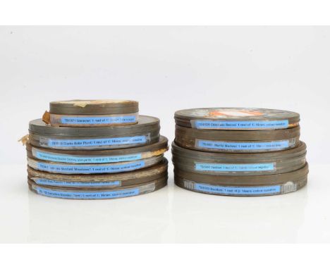 Commercials / 16mm Films, eighteen short 16mm Mixed Commercials  1960/70s generally colour positive / negative separate optic