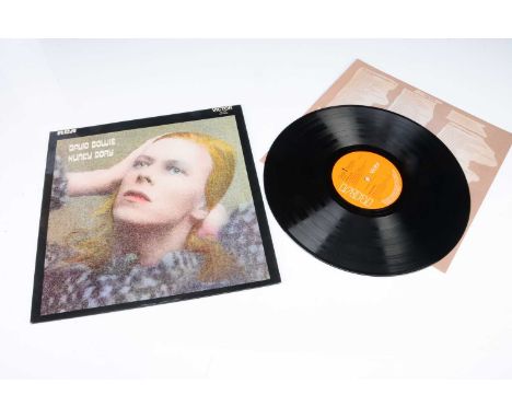 David Bowie LP, Hunky Dory LP - First UK Press in Laminated sleeve released 1971 on RCA (SF 8244) -  No mainman references on
