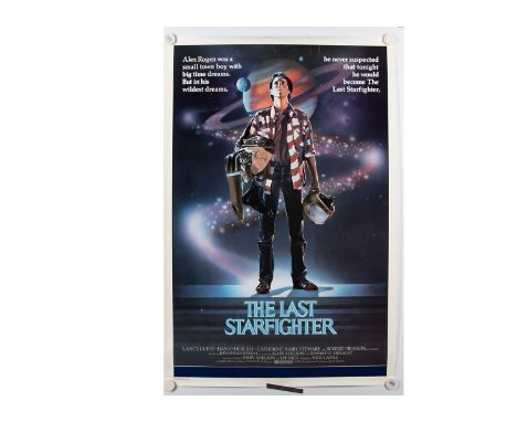 The Last Starfighter (1983) One Sheet poster, a US Advance One Sheet for this Sci-Fi Classic from the Eighties - measures 41"