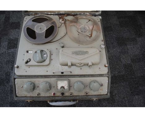 Ferrograph Reel to Reel Recorders, two Ferrograph Reel to Reel Recorders one model 808 and the second 4A type s/n 4/0543 with