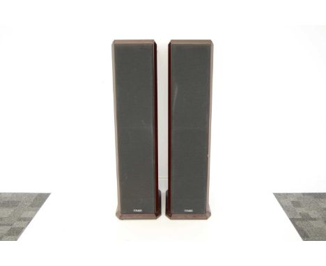 Mission Speakers, a pair of floor standing Mission 753 Speakers s/n 790 - Rosewood - with the odd small mark but overall very