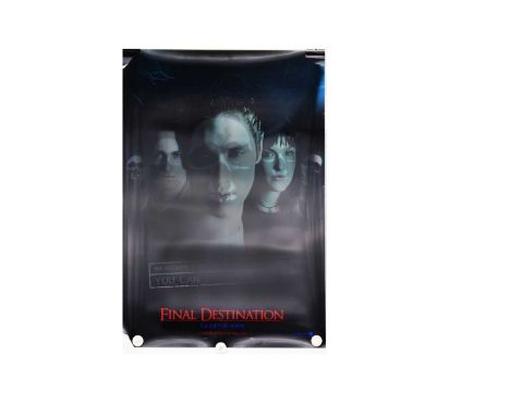 Final Destination (2000) Lenticular Posters, two Lenticulars for the first in the Horror franchise - both rolled measuring 27