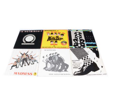 Madness LPs / 12" Singles, seven albums and four 12" Singles from various countries, including Promos, comprising: 12" Single