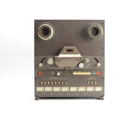 Tascam Model 38 Reel to Reel Recorder, Tascam Reel to Reel model 38 s/n 260047 appears good condition, front badge missing - 