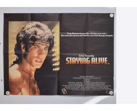 Quad Film Posters, thirty Quad Posters comprising Staying Alive, Above All Things, Victory at Entebbe, Secret Ceremony (Some 