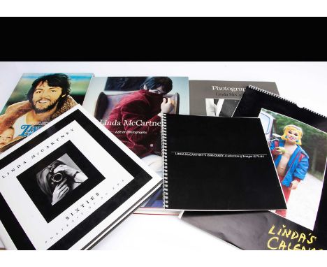 Linda McCartney Books / Calendars / Diary, four Linda McCartney Hardback Books comprising Life In Photographs, Sun Prints, Si