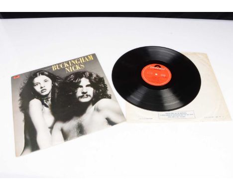 Buckingham Nicks LP, Stevie Nicks / Lindsey Buckingham - Buckingham Nicks LP - Original UK Release 1973 on Polydor (2391-093)