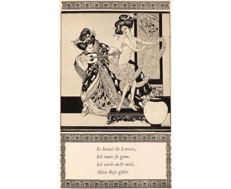 Bierbaum,O.J: Das schöne Mädchen von Pao. Ein chinesischer Roman. Mit sieben Abbildungen auf Tafeln und Buchschmuck von Franz