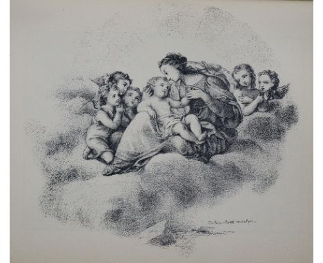 L(andon),E.L.: Fisher's Drawing Room Scrap-Book. Jgge. 1834 u. 1836 in 2 Bdn. London u.a., Fisher 1834 u. 1836. 4°. Mit zus. 