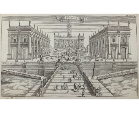 Rossi, Matteo Gregorio de: (1638 Italien 1702), nach. l famoso Campidoglio ristaurato da sommi Pont. Clemente VIII. Innocenti