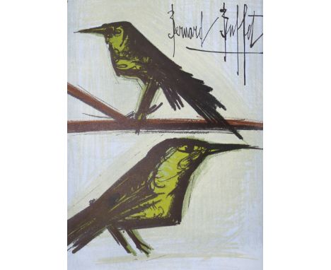 Mourlot,F.: Bernard Buffet. Werkverzeichnis der Lithographien 1952-1966. Kölkn, Orangerie-Vlg. 1967. 4°. Mit 11 Farblithogr. 