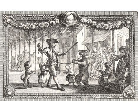 Marillier, Clément-Pierre: (1740-1808) nach. 40 Vignettes du XVIIIe Siecle par Marilier. Gravées par: Monsiau-Née - De Ghendt