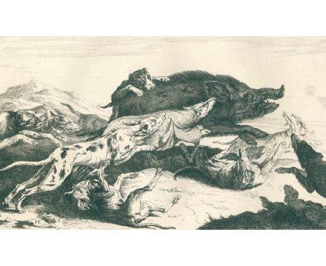 Ottley,W.Y.: A Collection of forty-two Fac-Similes of rare etchings, by celebrated painters of the Italian, Dutch, and Flemis