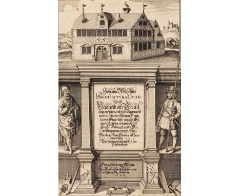 Wilhelm,J.: Architectura Civilis das ist: Beschreib- oder Vorreissung der fürnembsten Dachwerck, nemblich hoher Helmen, Creut