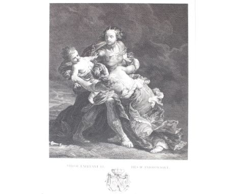 Schmutzer, Jacob Matthias: (1733 Wien 1811). Odysseus. Kupferstich. J.M. Schmutzer nach Albert von Sachsen Teschen. 43,8 x 33