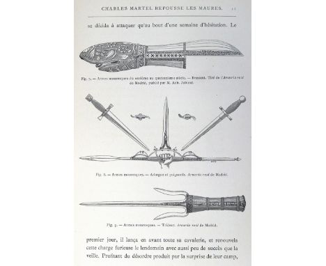 Bellange,H.: Die Soldaten der Französischen Republik und des Kaiserreichs. Lpz., Weber 1843. Kl.4°. Mit getönt. Holzschnitt-T