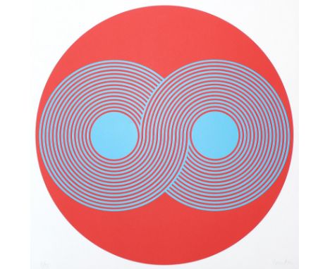 Inukai, Kyohei: (1886 unbekannt 1954). Kle 3. Farbserigraphie. 59 x 59 cm. Blgr. 62,6 x 62,5 cm. Um 1968. In Bleistift sign. 