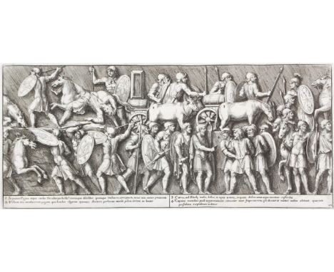 Bartoli,P.S.: Columna cochlis M. Aurelio Antonino Augusto dicata ... notis Jo. P. Bellorii illustrata. Rom, De Rubeis 1704. Q
