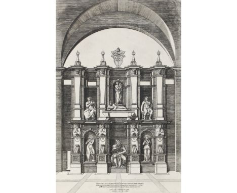 Salamanca, Antonio: (1497 Salamanca - Rom 1562). Das Granbmal Papst Julius II. della Rovere. S. Pietro, Vincoli/Rom. A. Salam