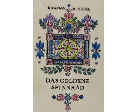 Hellgrewe, Jutta: (1934 Bad Langensalza - 1998). Das goldene Spinnrad. Über 40 Blatt mit Entwürfen für die Buchillustration v