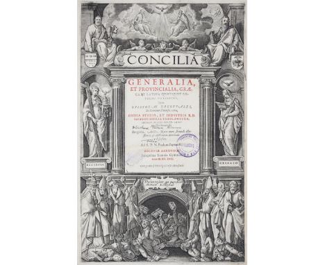 Binius,S.: Concilia generalia, et provincialia graeca et latina quaecunque reperiri potuerunt; Item epistolae decretales [...