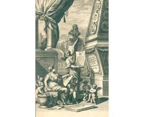 Lotichius,J.P. u. J.J.Hoffmann.: Historia augusta Imperatorum Romanorum a C.J.Caesare usque ad Josephum (I). Adduntur singulo
