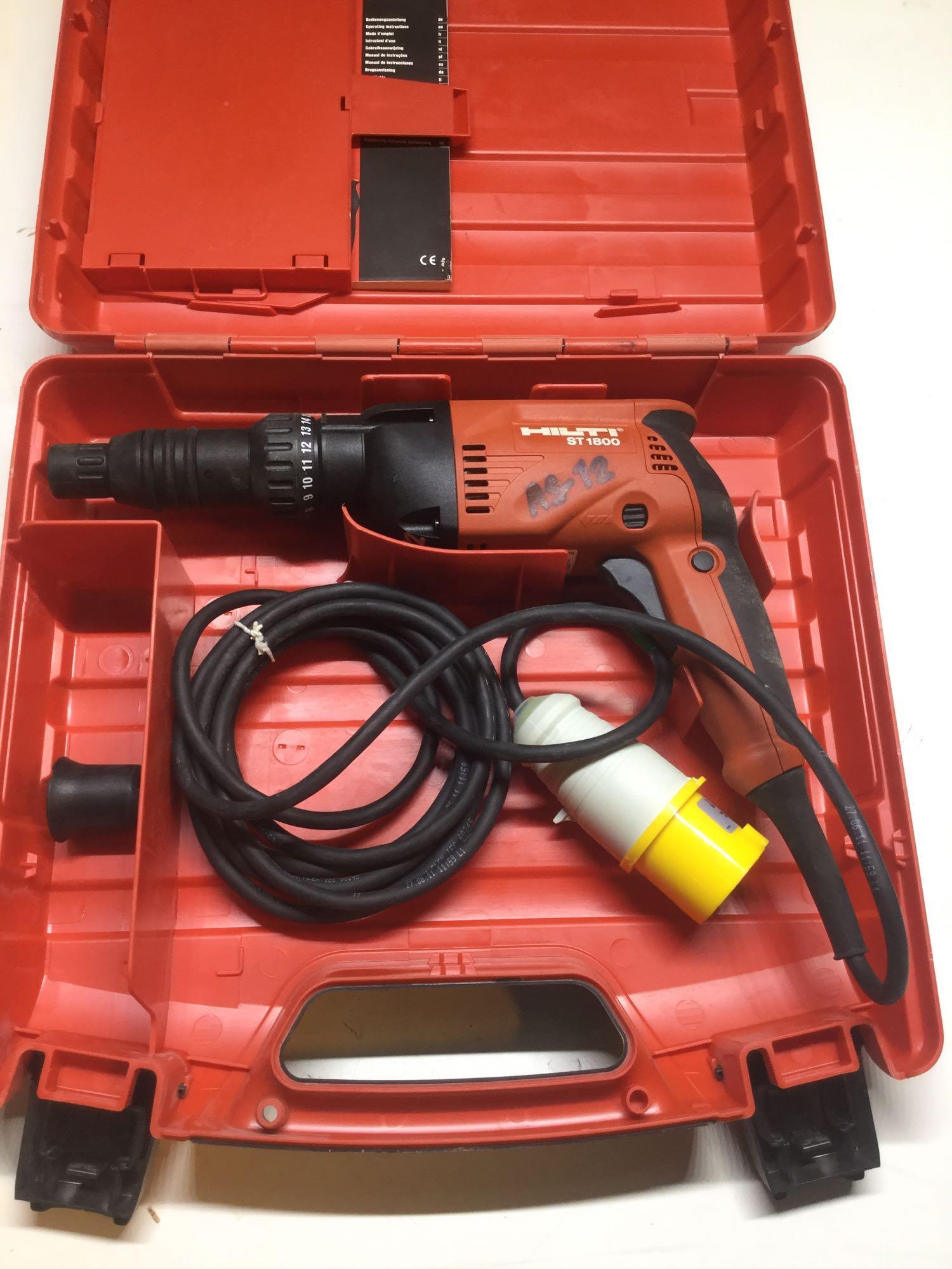 Hilti ST1800 Tec Drill 110v Appraisal Working when tested on Tools