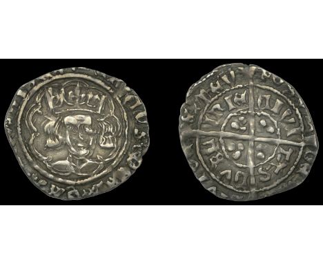 Ireland, Henry VII, Late Portrait issues, Groat, Dublin, type I, smaller head, 1.78g/10h (S 6453; DF 193). Partly double-stru
