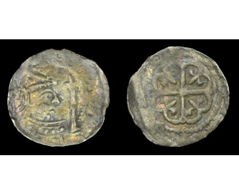 Stephen (1135-1154), Penny, Cross Moline type [BMC I], mint and moneyer uncertain, 1.03g (N 873; S 1278). Clipped, otherwise 