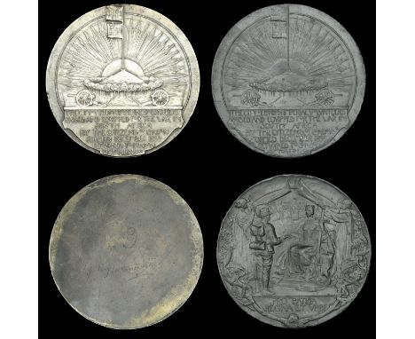 SOUTH AFRICA, Return of the City of London Volunteers to London, 1900, a uniface striking in silver of the medal by Sir G. Fr