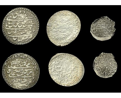 Safavid, Isma‘il I (907-930h), Shahi, first silver standard, Astarabad, date off flan, 9.29g/7h (A 2576; ICV 3631); Tahmasp I