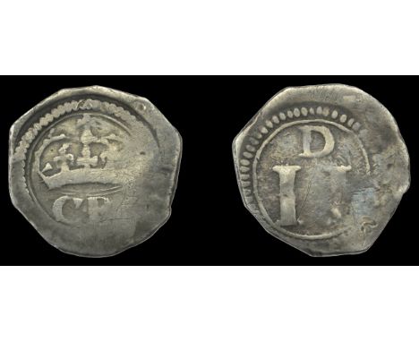 Ireland, Charles I, Ormonde Money, Halfgroat, pellet between c r, large letters, 0.93g/4h (S 6550; DF 310). Fine, rare £300-£
