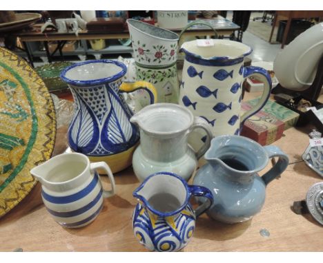 A selection of vintage ceramic jugs