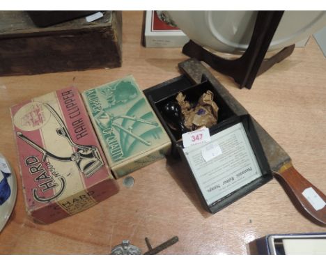 A selection of vintage hair and beard clippers