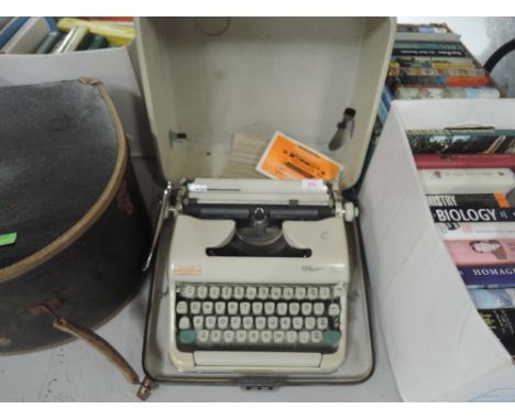 A vintage Olimpique typewriter