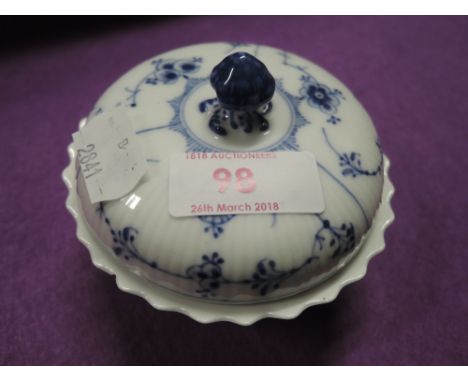 A vintage ceramic lidded trinket dish by Royal Copenhagen