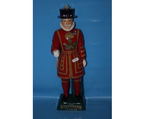 A CARLTONWARE FIGURE 'BEEFEATER'
