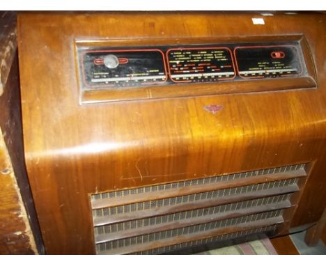A VINTAGE RADIO BY KOLSTER BRANDES LIMITED  A/F