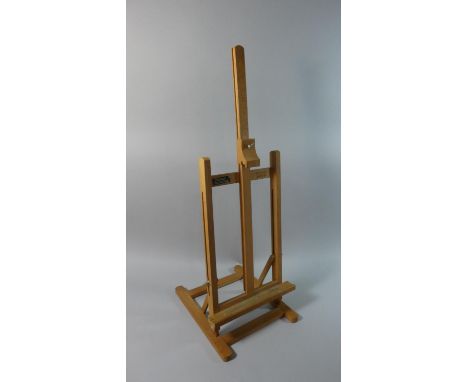 A Modern Wooden Table Top Easel Stand 