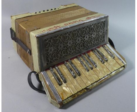 A Continental Accordion, The Pietro, 30cms Wide 