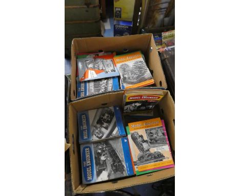 Two Boxes of Model Engineer Magazines c.1957/59 