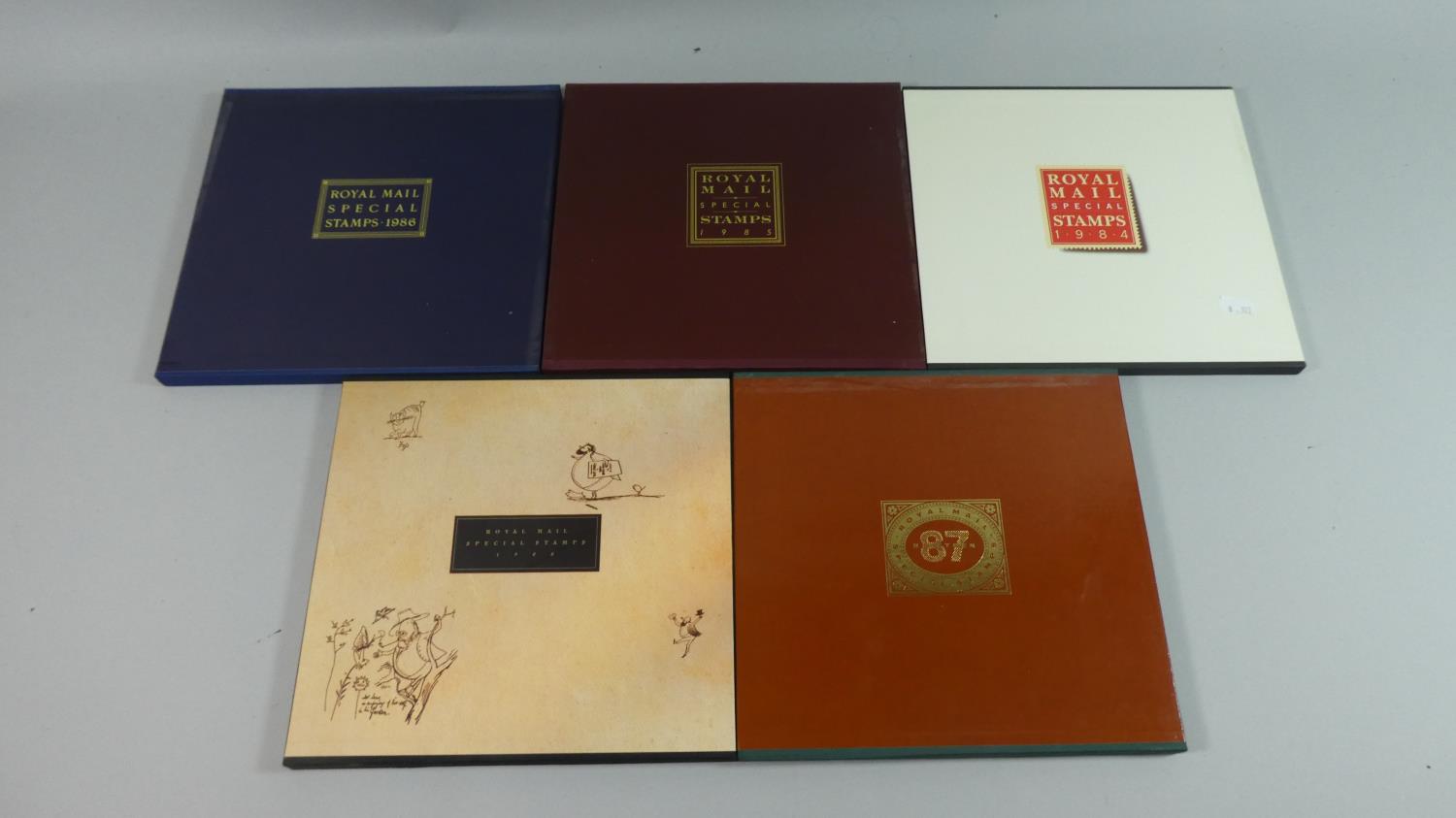A Collection of Royal Mail 'Special' Stamp Books for 19841988