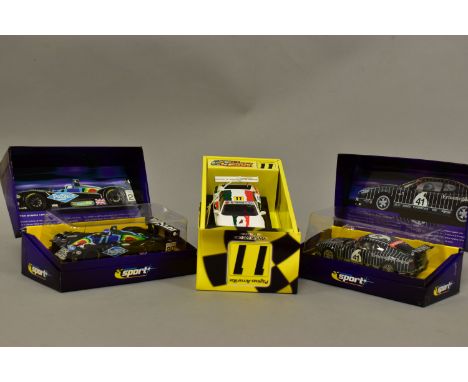 TWO BOXED SCALEXTRIC SPORT LIMITED EDITION  SPORTS CARS, Maserati Coupe Cambiocorse Trofeo 2003 No.41 (C2505A), Lister Storm 