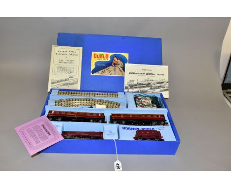 A BOXED HORNBY DUBLO 'DUCHESS OF ATHOLL' PASSENGER TRAIN SET, No.EDP2, comprising Duchess class locomotive and tender 'Duches